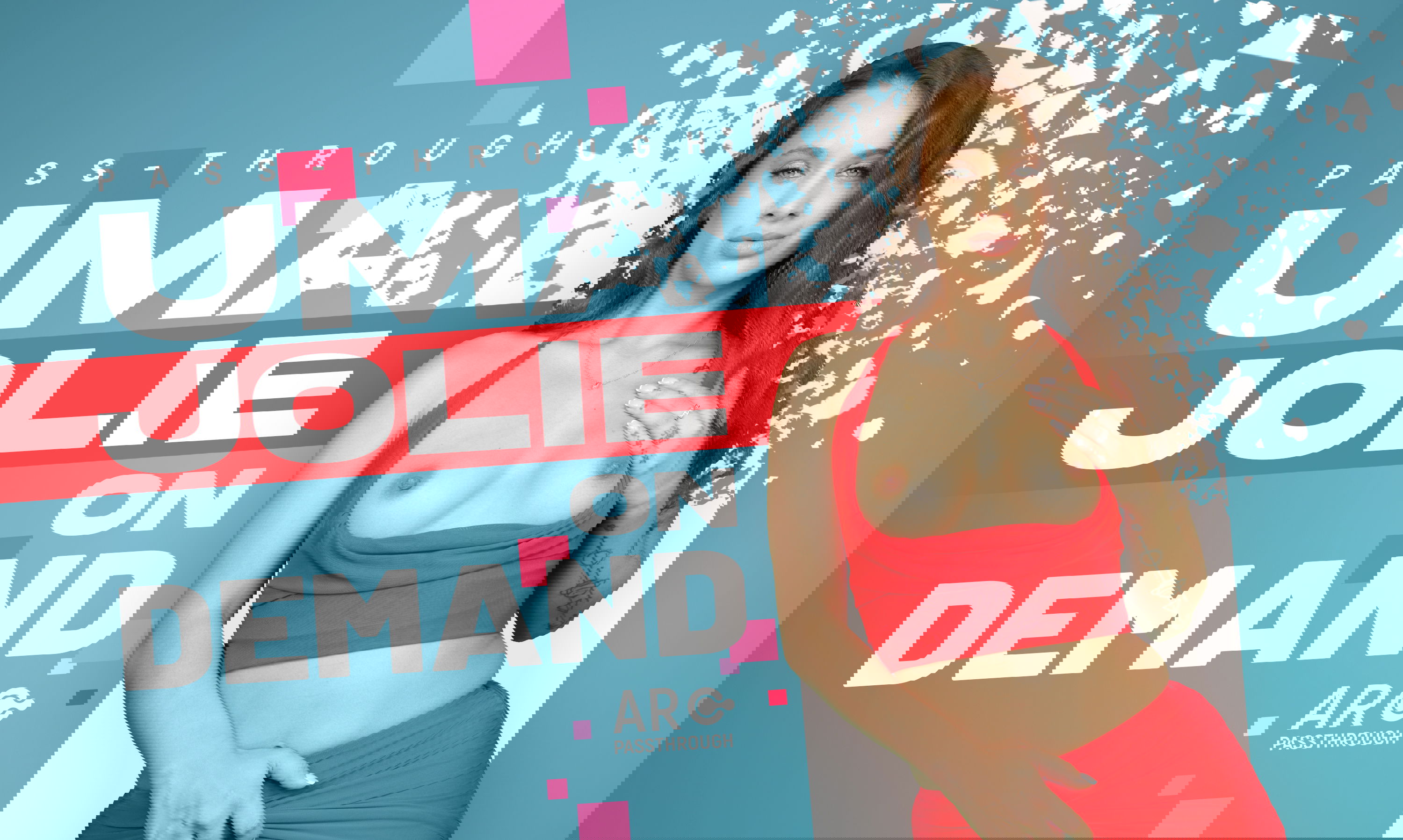 VR Porn Video Cover: Pass-Through: Uma Jolie on Demand