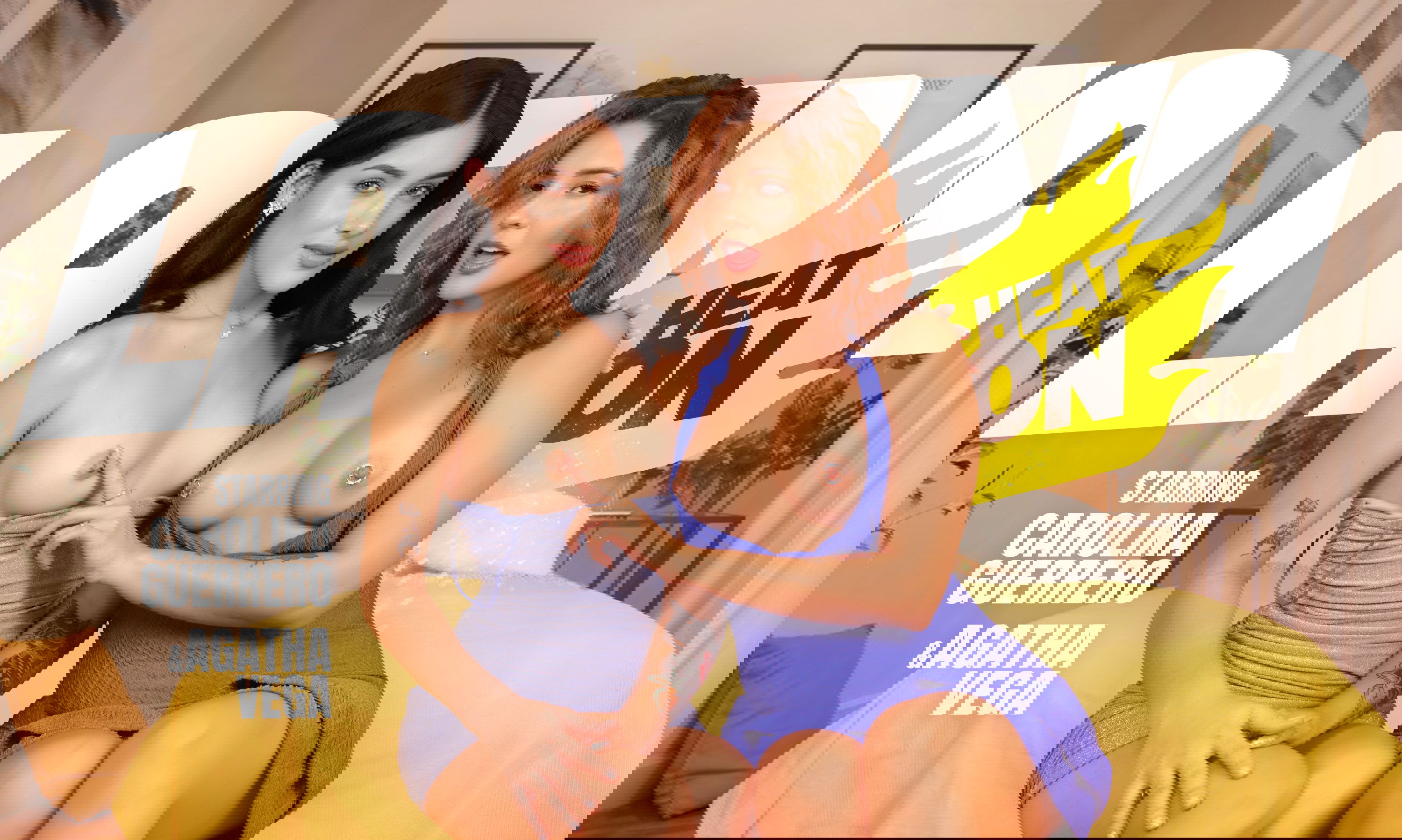 VR Porn Video Cover: Latina Heat On