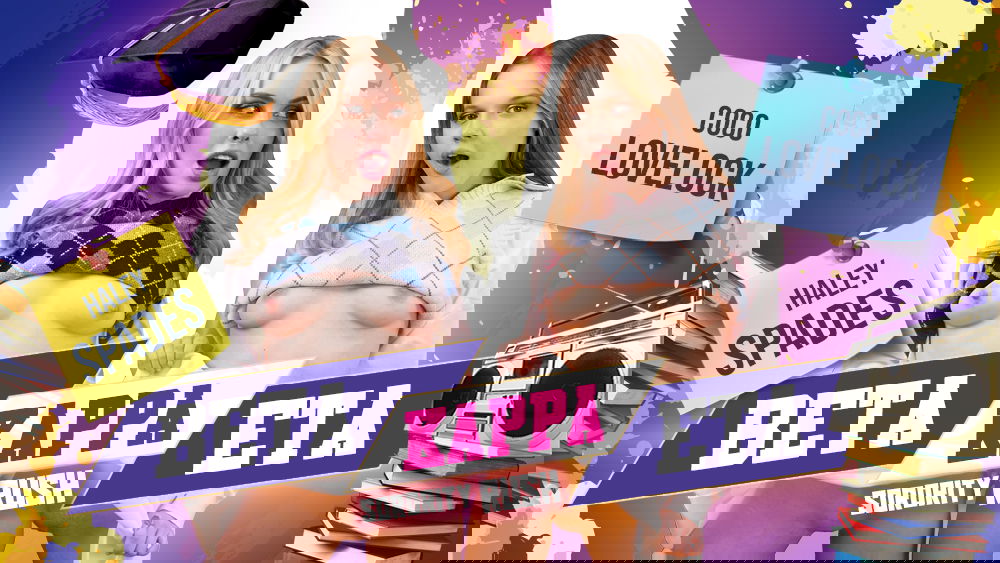 VR Porn Video Cover: Sorority Rush: Beta, Kappa, Eta